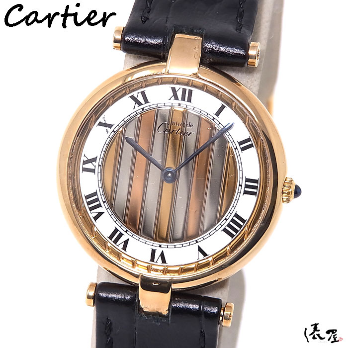 純日本製カルティエ マスト ヴァンドーム LM 後期モデル 極美品 メンズ レディース 時計 Cartier その他