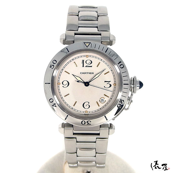 【仕上済/OH済】カルティエ パシャ 38mm シンプルダイアル 自動巻 メンズ レディース 生産終了モデル Cartier 時計 腕時計 【送料無料】