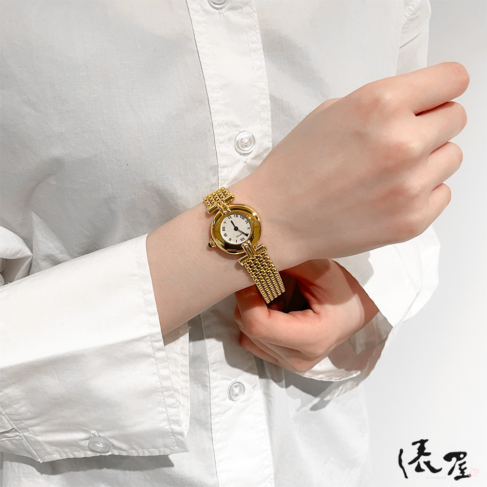 【仕上済/ベルト2種】カルティエ コリゼ K18 YG K18YG レディース 腕時計 CARTIER 時計