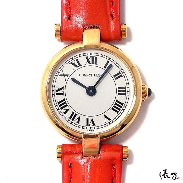 K18YG】 カルティエ プチヴァンドーム 極美品【オーバーホール済