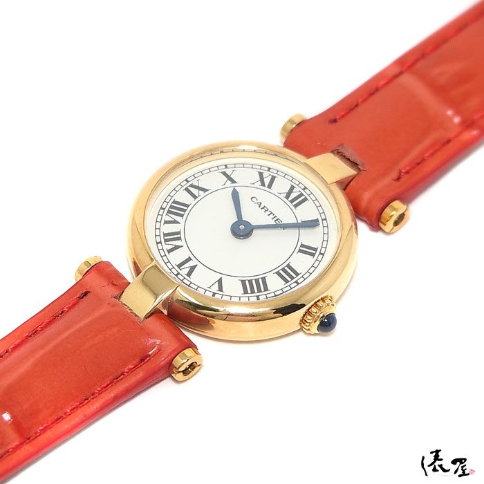 K18YG】 カルティエ プチヴァンドーム 極美品【オーバーホール済